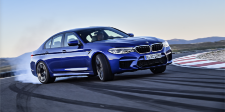 The 2018 m5 has an impresive vehicle dynamics setup