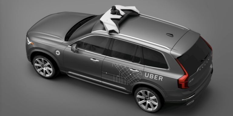 volvo's autonomous car for uber