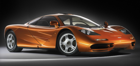 McLaren F1 orange