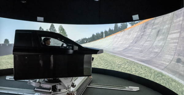 Driving Simulation Test Continental activates driving simulator for tyre testing | Vehicle ...