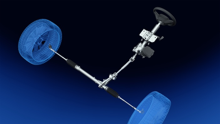 ZF produces landmark 100 millionth electric power steering system